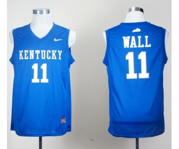 ncaa kentucky wildcats #11 wall blue