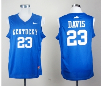 ncaa kentucky wildcats #23 davis blue