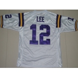 ncaa (lsu tigers) #12 jarrett lee white