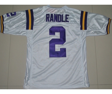 ncaa (lsu tigers) #2 rueben randle white