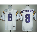 ncaa (lsu tigers) #8 mettenberger white