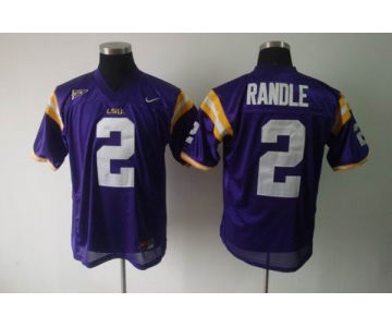 ncaa (lsutigers) #2 randle purple