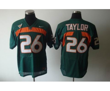 ncaa (miami hurricanes) #26 taylor green