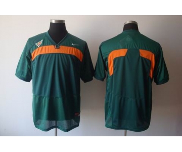 ncaa (miami hurricanes) blank green