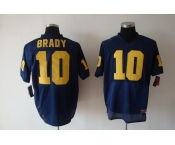 ncaa (michigan wolverines) #10 brady blue