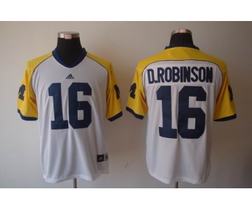 ncaa (michigan wolverines) #16 d.robinson white