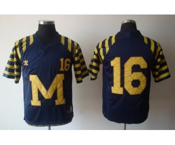 ncaa (michigan wolverines) #16 robinson blue