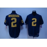 ncaa (michigan wolverines) #2 woodson blue