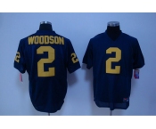 ncaa (michigan wolverines) #2 woodson blue