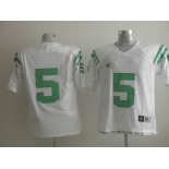 ncaa norte dame fighting irish #5 white