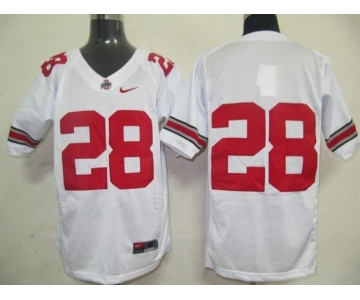 ncaa (ohio state) #28 white