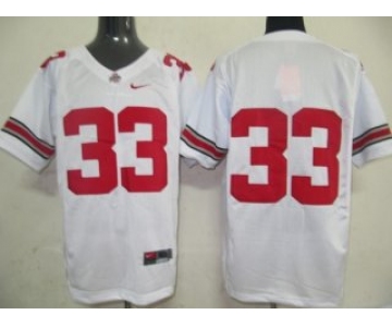 ncaa (ohio state) #33 white