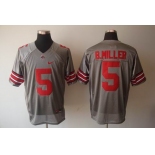 ncaa (ohio state) #5 b.miller grey