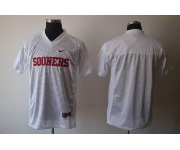 ncaa (oklahoma sooners) blank white