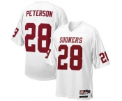 ncaa (oklahoma sooners)#28 peterson white