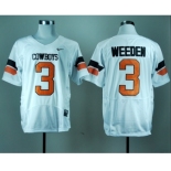 ncaa oklahoma state cowboys #3 weeden white