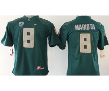 ncaa oregon ducks #8 marcus mariota green jerseys