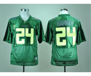 ncaa oregon ducks lamichael #24 barner dk.green