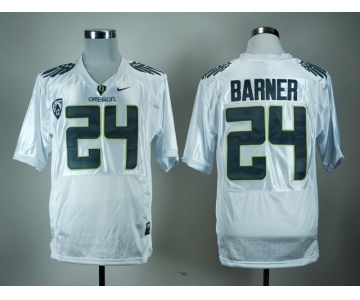 ncaa oregon ducks lamichael #24 barner white