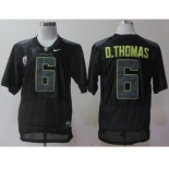 ncaa oregon ducks lamichael #6 d.thomas black