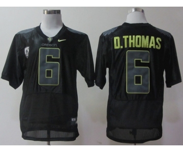 ncaa oregon ducks lamichael #6 d.thomas black