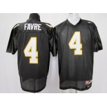 ncaa southern mississippi golden eagles #4 favre black