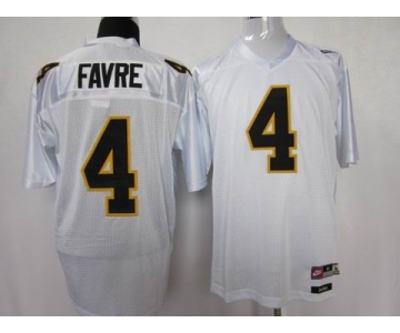 ncaa southern mississippi golden eagles #4 favre white