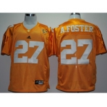 ncaa tennessee volunteers #27 a.foster yellow [SEC]