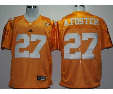 ncaa tennessee volunteers #27 a.foster yellow [SEC]