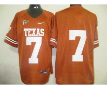 ncaa (texas longhorns) #7 orange