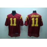 ncaa (usc trojans) #11 leinart red