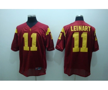 ncaa (usc trojans) #11 leinart red