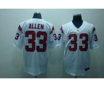 ncaa (usc trojans) #33 allen white