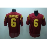 ncaa (usc trojans) #6 sanchez red