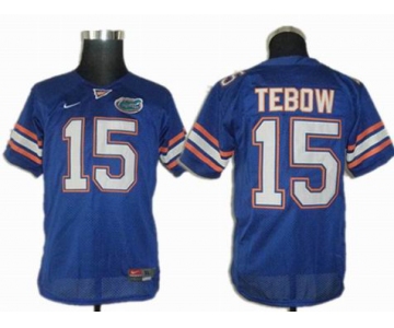 youth ncaa (florida gators)#15 tebow blue