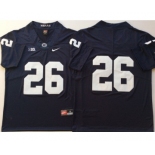 Youth Penn State Nittany Lions #26 Saquon Barkley Navy Youth College Football Jersey