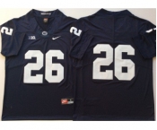 Youth Penn State Nittany Lions #26 Saquon Barkley Navy Youth College Football Jersey