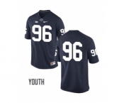 Youth Penn State Nittany Lions #96 Navy Jersey