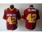 youth ncaa jerseys arizona state sun devils #42 tillman red