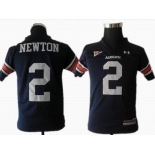 youth ncaa jerseys auburn tigers #2 newton navy blue