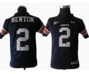 youth ncaa jerseys auburn tigers #2 newton navy blue