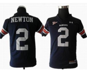 youth ncaa jerseys auburn tigers #2 newton navy blue