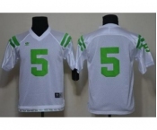 youth ncaa jerseys norte dame fighting irish #5 white