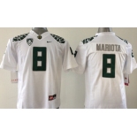 youth ncaa jerseys oregon ducks #8 marcus mariota white