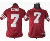 youth ncaa jerseys standford cardinals #7 elways red