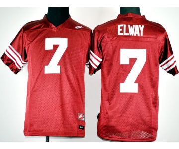 youth ncaa jerseys stanford cardinals #7 elway red