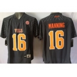 youth ncaa jerseys tennessee volunteers #16 manning black