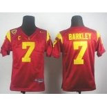 youth ncaa jerseys usc trojans #7 barkley red