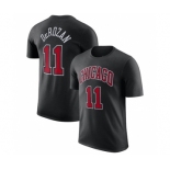 Men's Chicago Bulls #11 DeMar DeRozan Red 2022-23 Statement Edition Name & Number T-Shirt