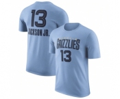 Men's Memphis Grizzlies #13 Jaren Jackson Jr. Light Blue 2022-23 Statement Edition Name & Number T-Shirt